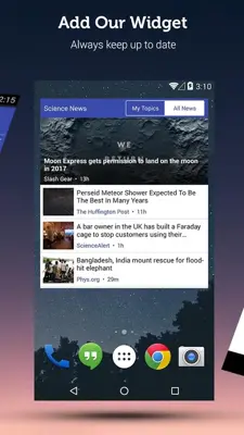 Science News android App screenshot 1