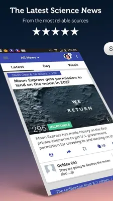 Science News android App screenshot 5